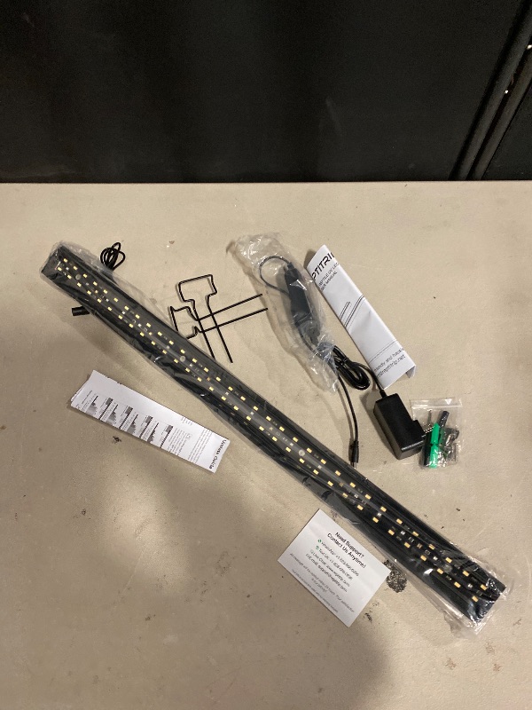 Photo 1 of 27-INCH LED UVB Light for Reptiles, LED Reptile Light Fixture Controller with Dimming and 4 UVI Modes, 22W Aluminum UVA UVB Lamp for Turtles, Snakes, and Bearded Dragons, 6500K