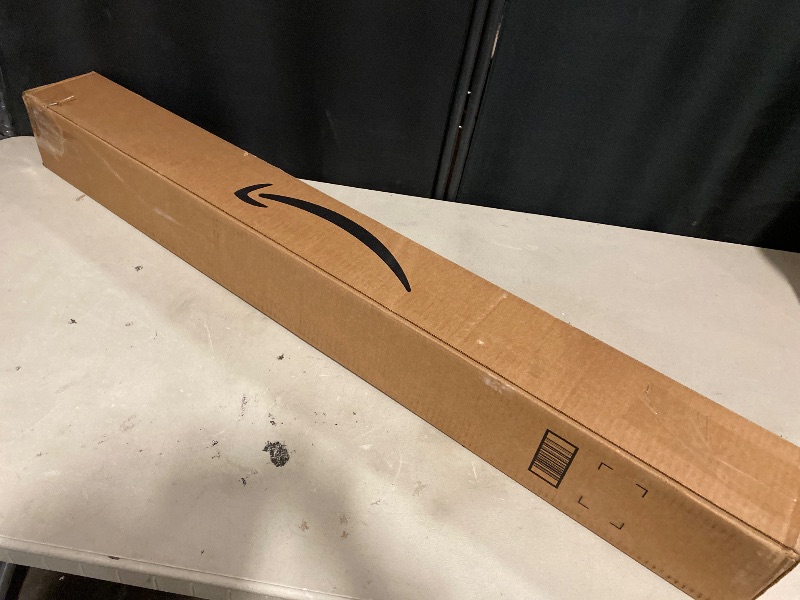 Photo 1 of Crystal Ball 1" Curtain Rod and Coordinating Finial Set, Matte Silver, Adjustable 66"-120"