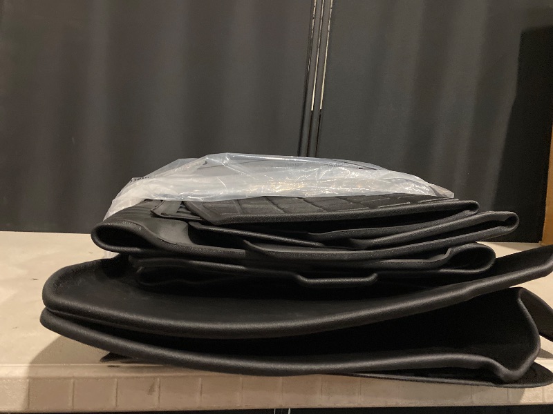 Photo 1 of Floor Mats & Cargo Liner for Cadillac Escalade IQ 2025 2026,TPE All Weather Protection Slush Floor Liner for Escalade IQ Accessories(Trunk Mat+Backrest Mat+Floor Mat)