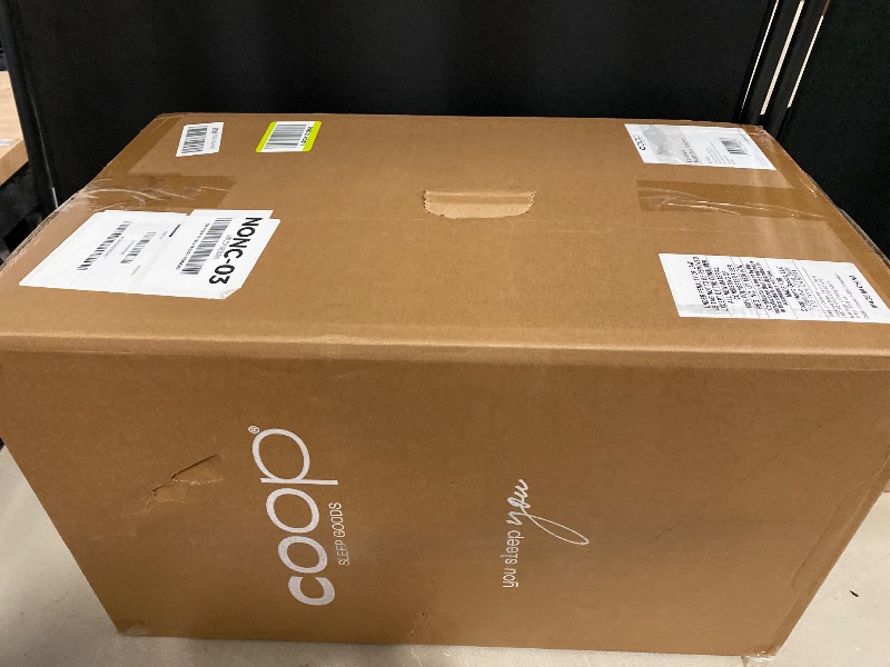 Photo 1 of Coop Home Goods Essence Down Alternative Mattress Topper King, Plush 2-Inch Gusset and Baffle Box Design for Even Support and Comfort, Premium Bed Topper for Pressure Relief, Oeko-TEX Certified