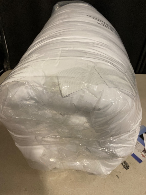 Photo 1 of Coop Home Goods Essence Down Alternative Mattress Topper King, Plush 2-Inch Gusset and Baffle Box Design for Even Support and Comfort, Premium Bed Topper for Pressure Relief, Oeko-TEX Certified