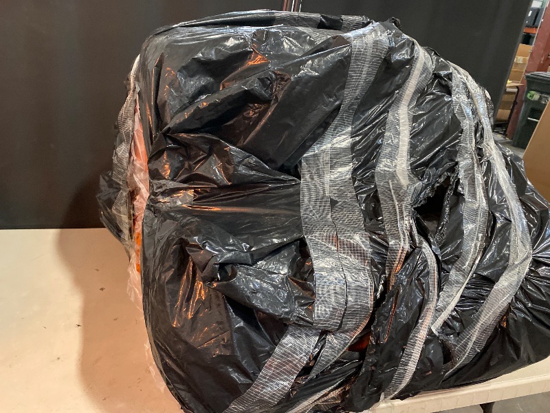 Photo 1 of Bean Bag Chair for Adults, Bean Bag Sofa - Adult Size with Soft Waterproof Fabric for Living Room, Apartments, Reading Corner, Gaming, and Movie Venue (DarkOrange)