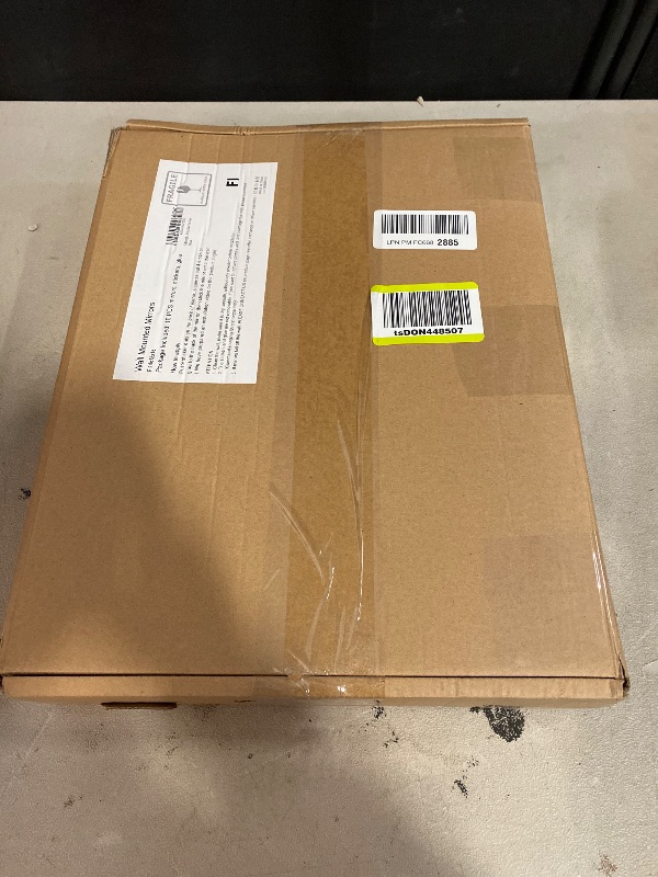 Photo 1 of FICTOR Home Gym Mirror Tiles, 14"x12"x16PCS Workout Mirrors for Wall, Full Length Frameless Glass Mirror Squares for Garage, Dance, Yoga, Bedroom, Living Room