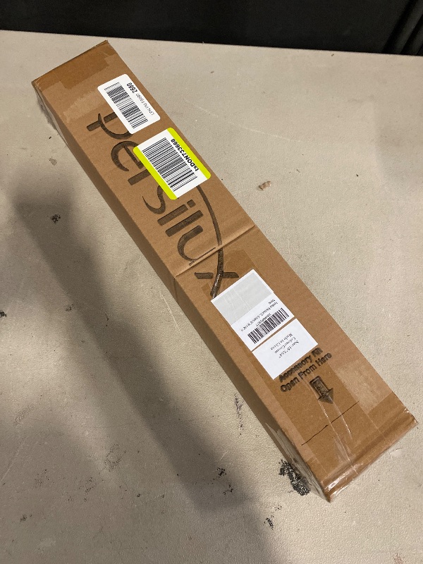 Photo 1 of Persilux Blackout Roller Shades for Indoor Window Blinds,Cordless,Linen Fabric,Thermal Insulated Fabric UV Protection Shades for Home,Office,Bedroom,Door,Blackout-Cream,16" W X 64" H