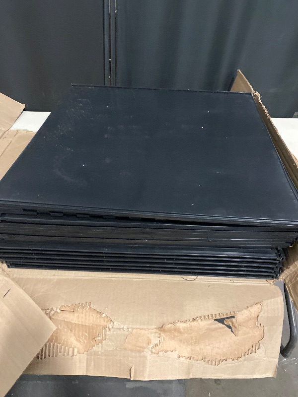 Photo 1 of DeepRoot Tree Root Barrier, Tree Circle Weed Barrier, Root Shield for Sidewalks, Driveways, & Patios, 24" Depth, 24" Width, 20 Panels per Pack, 40 Linear Feet Total, Black