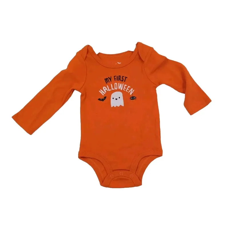 Photo 1 of 9M My First Halloween" Orange Pumpkin, Spider Ghost