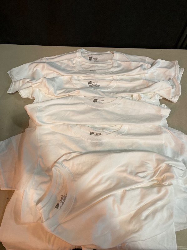 Photo 1 of L Hanes Ultimate Men’s ComfortSoft Crewneck Undershirt, White, 6-Pack