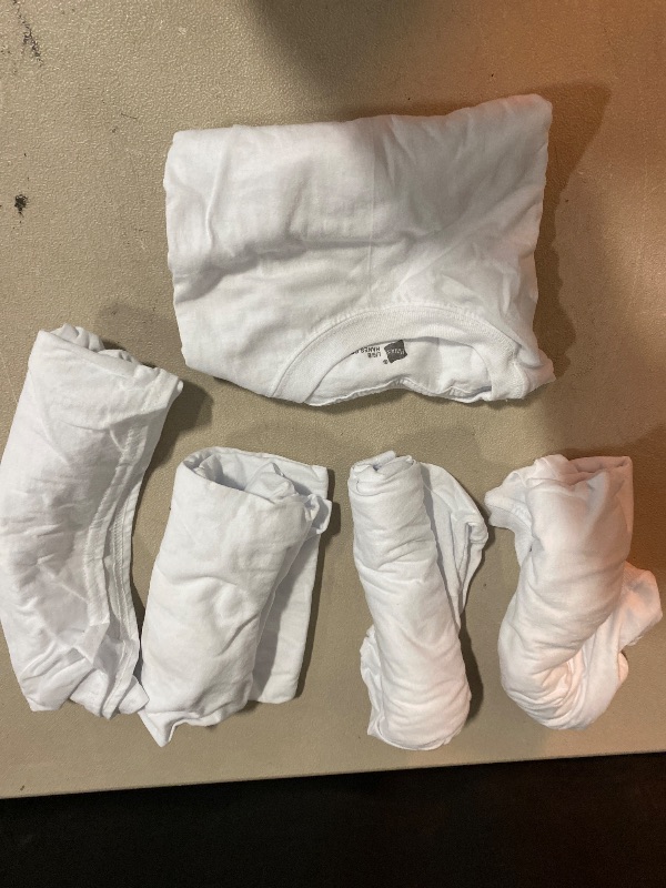 Photo 1 of L Hanes EcoSmart Boys' Crewneck Undershirt, 5-Pack