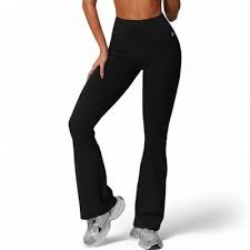 Photo 1 of L Active Women's High Waist Flared Leg Yoga Pants black