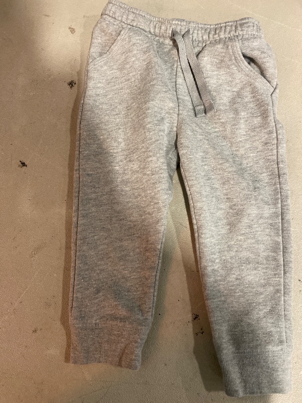 Photo 1 of 3T Toddler Girls' Fleece Jogger Pants - Cat & Jack Gray