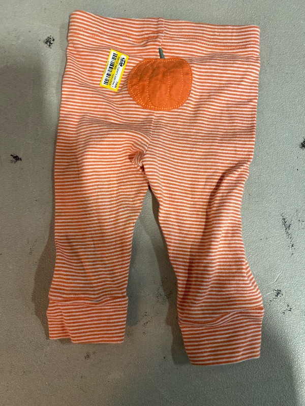 Photo 1 of 9M Carter's Just One You Baby 2pc Pumpkin Top & Bottom Set - White
