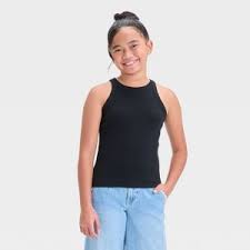 Photo 1 of L (10/12) Girls' Ribbed Tank Top - Cat & Jack