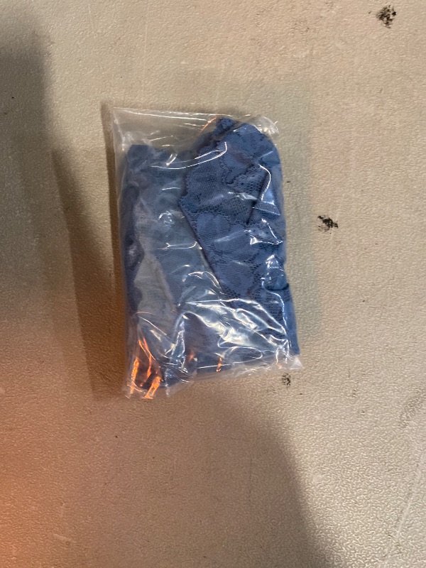 Photo 1 of (M) Women's Allover Lace Boy Shorts Underwear - Auden™ Blue M: Mid Rise, Cotton Gusset, Lightweight Fabric