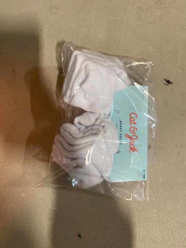Photo 1 of Baby 6pk Turn Cuff Socks - Cat & Jack™ White