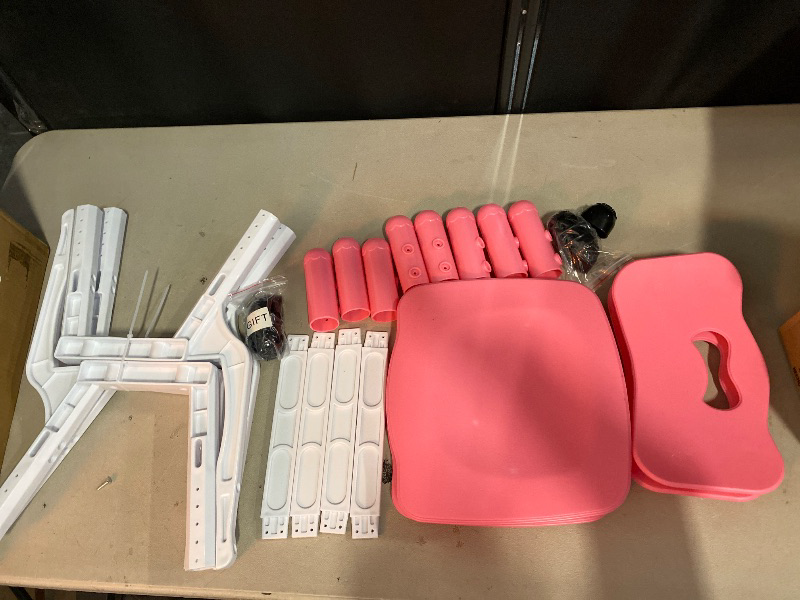 Photo 1 of Kids Chair Adjustable Height Children Chairs Suitable for Children Age 2-8 with Foot Covers for Home Classroom Kindergarten and Children's venues Two-Pack