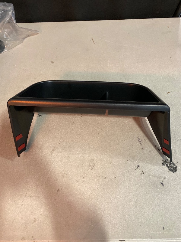 Photo 1 of Dashboard Organizer Compatible with Toyota Sienna 2021 2022 2023 2024 Interior Accessories, Dash Console Insert Tray for 2021-2024 Sienna, Behind Screen Compartment Tissue Sunglasses Holder