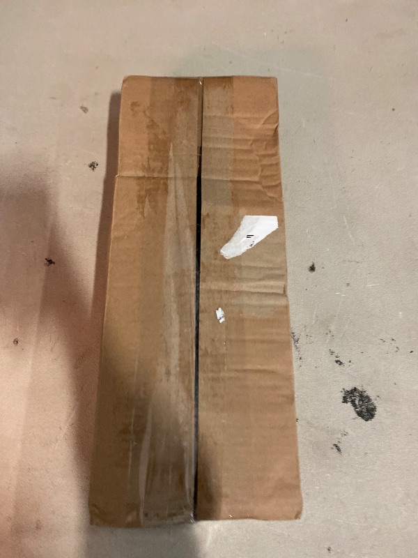 Photo 1 of QITERI Wood Curtain Rods for Windows 32 to 116 Inch, 1 Inch Diameter Wood Decorative Treatment Single Window Curtain Rods - Square Imitation Wood Grain Finial 1 Pack