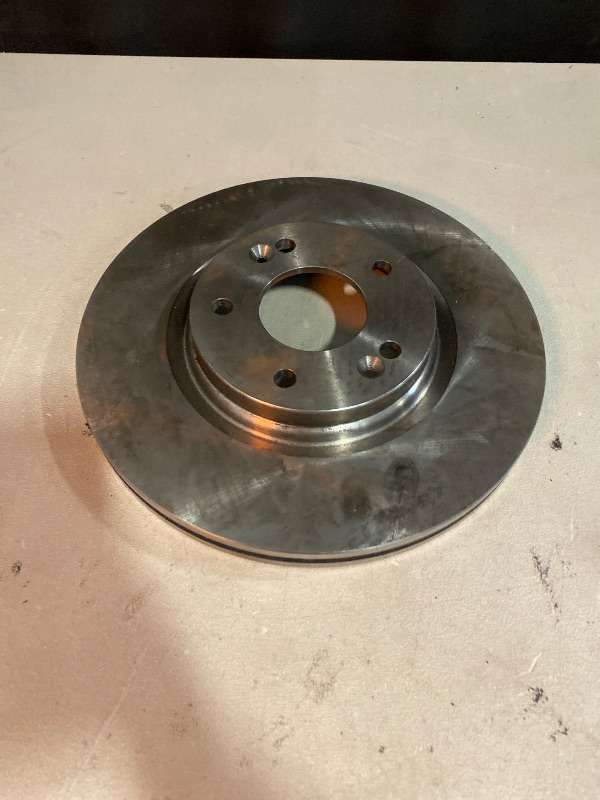 Photo 1 of ACDelco Silver 18A81958A (19362120) Non-Coated Front Disc Brake Rotor