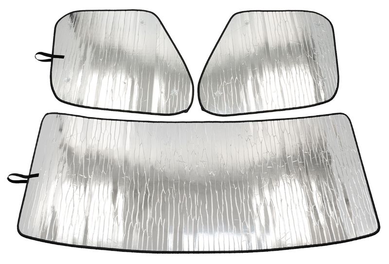 Photo 1 of Pigenius Windshield Sun Shade for 2002-2023 Volvo VN/VNL, 2020-2023 VNR/VAH/VNX Front Window Sunshade, Silver(AstraGuard)