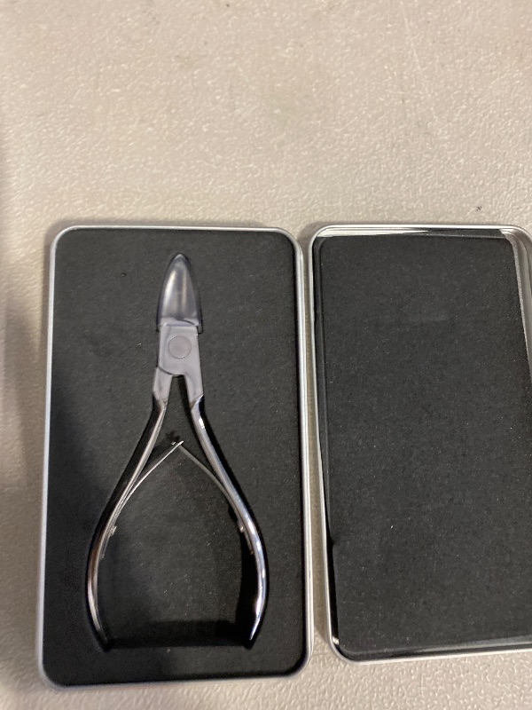 Photo 1 of Podiatrist Nail Clippers, Professional Thick & Ingrown Toenail Clippers for Men & Seniors,Pedicure Clippers Toenail Cutters, Super Sharp Curved Blade Grooming Tool