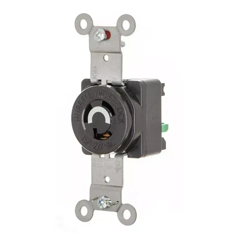 Photo 1 of Hubbell Wiring Device-Kellems EdgeConnect™ Twist-Lock® Series, Locking Devices,HBL4760ST Receptacle