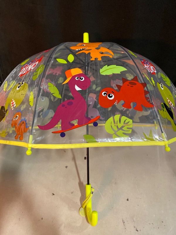 Photo 1 of Kids Umbrella Clear Bubble Umbrellas for Rain,Safety Dome Windproof Umbrella for Kid Girls and Boys