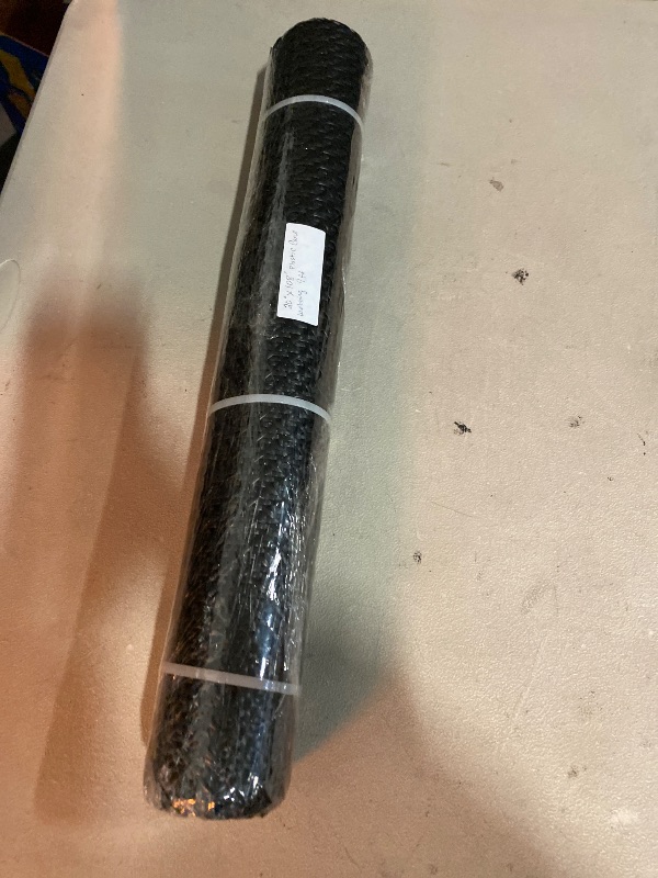 Photo 1 of 20" x 108" Plastic Cane Webbing for Basket Making, Black Synthetic Rattan Roll for Crafting, Basketry Supplies, DIY Projects