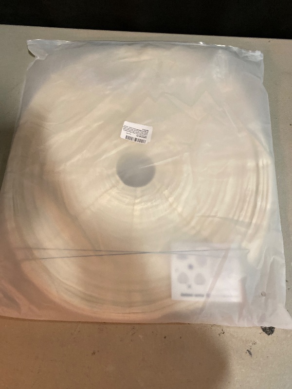 Photo 1 of Large Hanging Lampshade 20INCH Can Replace White Paper Lanterns 2Pack Handmade Round Linen Pendant Lampshade Hanging Lantern Decorations Suitable for Living room Bedroom and kitche