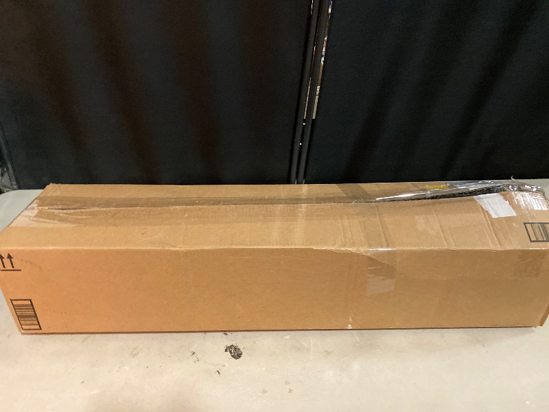 Photo 1 of Amazon Basics 28-Inch Oscillating Tower Heater, With Over-Heat and Tip-Over Protection, 2 Heat Settings and Fan Mode, Timer, Remote Control, LED Display, 1500W, Black, 9.4"D x 9.4"W x 28.6"H