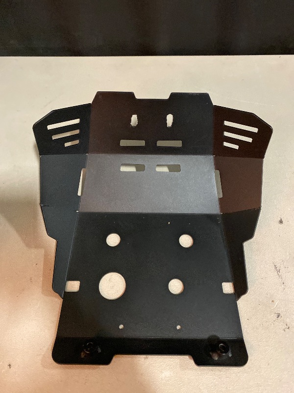 Photo 1 of Motorcycle Under Engine Protection Guard Cover Bash Guards Sump Plate Skid Plate for CRF300L CRF250 L CRF 300 L (Color : Black1)