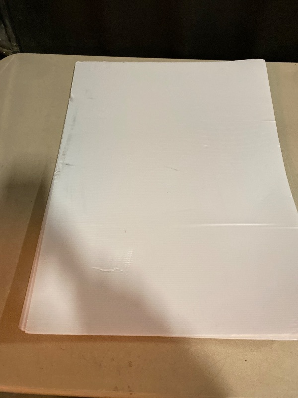 Photo 1 of Blank Yard Signs with Stakes, 6 Pack Lawn Signs 18x24 Inches, Custom Double Sided for Yard Sale Signs Outdoor, Garage Sale, Party Decorations (18x24inch)