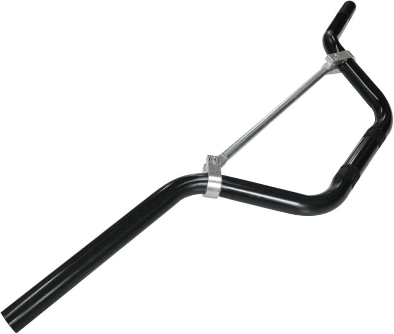 Photo 1 of JRL 7/8" Pitbike Handlebars For Motorcycle ATV Mini bike Pit Dirt Bike Mid-Rise Handle Bars Offroad Black