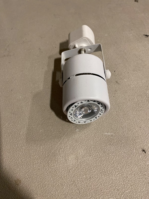 Photo 1 of GU10 MR16 WHITE mini round track light fixture head
