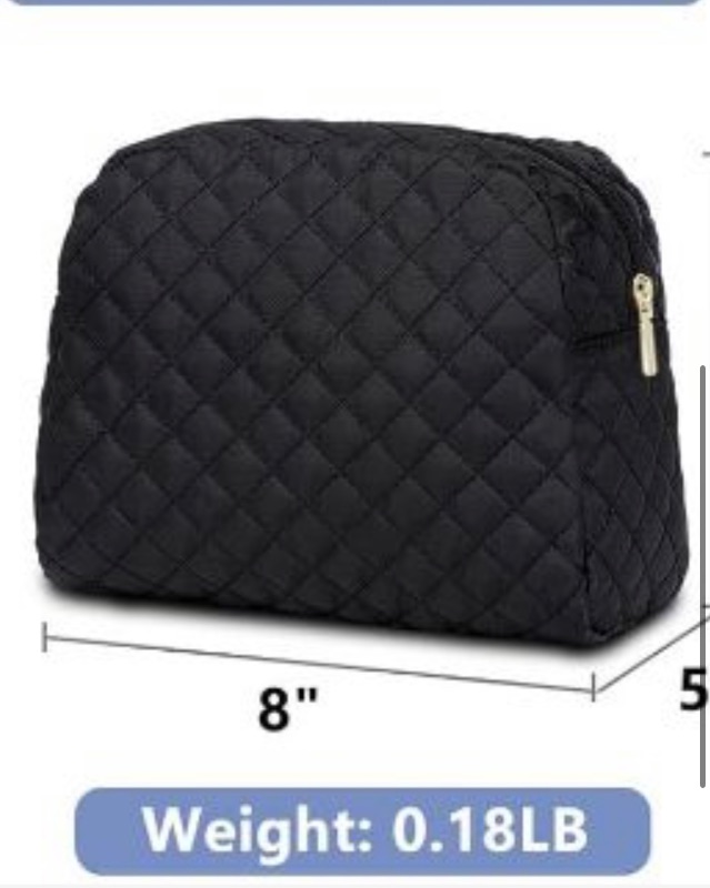 View 1 of LUOCIP Large Women Travel Duffle Bag, Carry on Bag with Wet Toiletry Pocket for Overnight, Weekend, Yoga, Gym, Business Trips, Sport and Hospital, Black