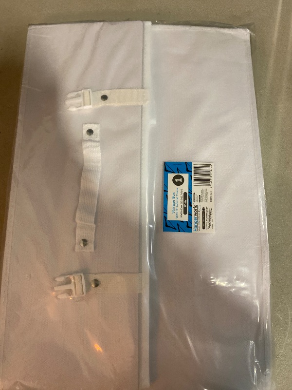 Photo 1 of HANGERWORLD Wedding Dress Storage Box Bridal Gown Preservation Kit including 10 sheets of Archival Acid Free Tissue Paper (Medium, White)