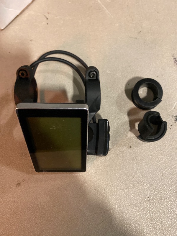 Photo 1 of Bike Display LCD 5 Pin M5 Control Panel Bike Screen 24V 36V 48V 60V Universal Scooters Electric Meter Panel Bikes 22.2 31.8mm Handlebars Display to Enrich Cycling Journey (No. 2 Protocol)