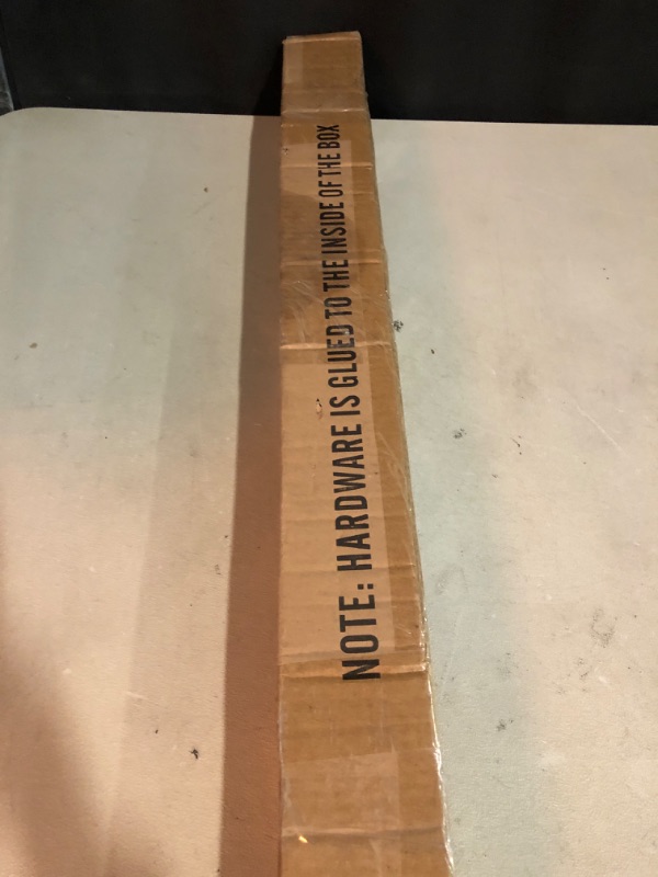 Photo 1 of 1Inch Single Curtain Rods, Decorative Drapery Rods Adjustable 28-48IN Length, With Horn Finials, Wall Mount and Ceiling Mount, Matte Nickel