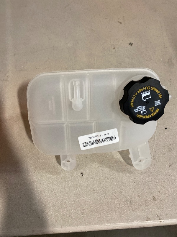 Photo 1 of Engine Radiator Coolant Overflow Reservoir Tank With Cap Compatible With 2013-2021 Buick Encore Chevrolet Trax L4 1.4L 1.8L Replaces 95269001 95201979