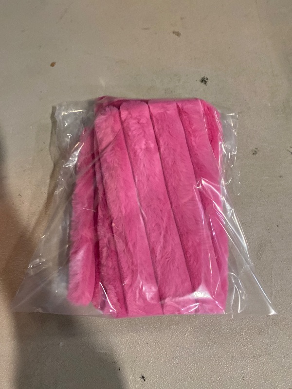 Photo 1 of 2 Pack 18x18 Pillow Cover Velvet Pillow Covers, Faux Fur Square Throw Pillow Covers for Living Room Decorations Throw Pillow Case, Throw Pillow Cover Cushion Cover for Sofa Bedroom Car, Hot Pink