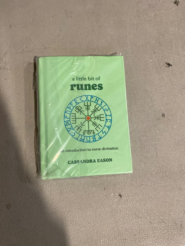 Photo 1 of A Little Bit of Runes: An Introduction to Norse Divination (Little Bit Series) Hardcover – December 31, 2024