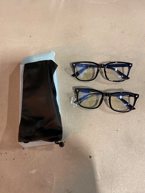 Photo 1 of livho High Tech Blue Light Glasses - Advanced Blue Light Blocking Computer Glasses - Screen Fatigue & UV Protection