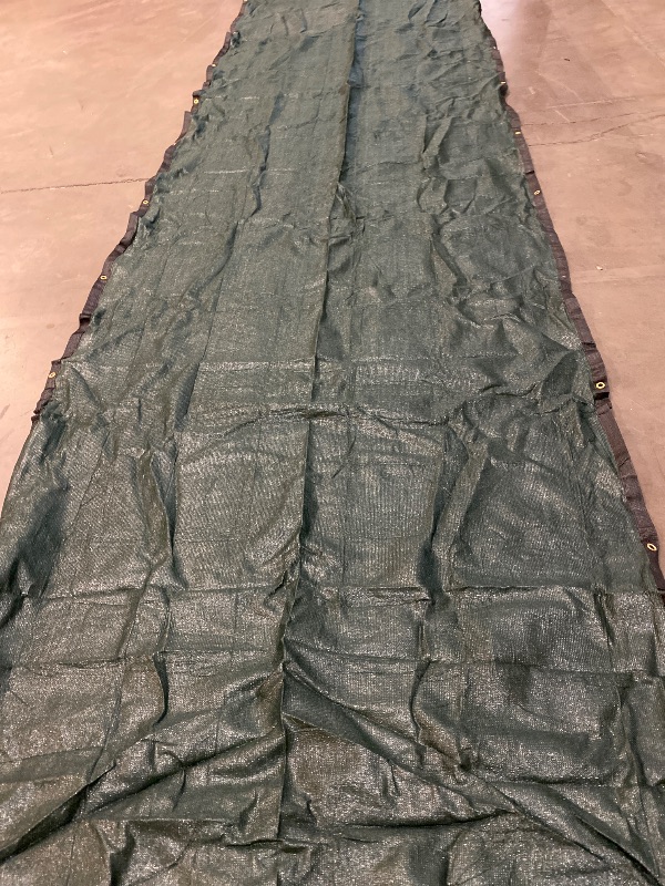 Photo 1 of Green 6FT X 50FT Outdoor Privacy Screen Fence & Mesh Shade Net Cover, Ideal for Garden and Backyard - Enhances Privacy for Fencing & Chain Link, Perfect for Patio Privacy Wall, Slats Freestanding