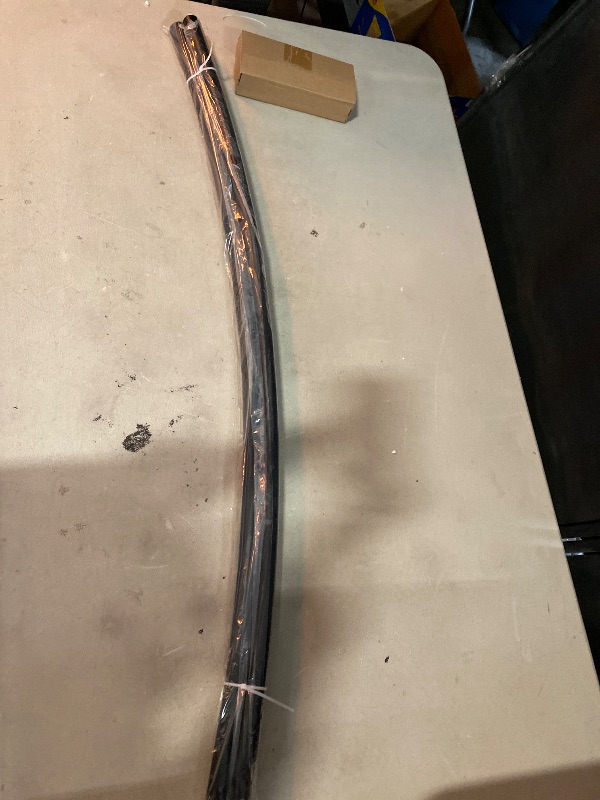 Photo 1 of Curved Shower Curtain Rod, TENOVEL Round 42-73 Inches Shower Rods for Bathroom Adjustable, Rounded Bowed Stainless Steel Shower Rods Customized for for Bathtub, Stall, Matte Black, Need to Drill