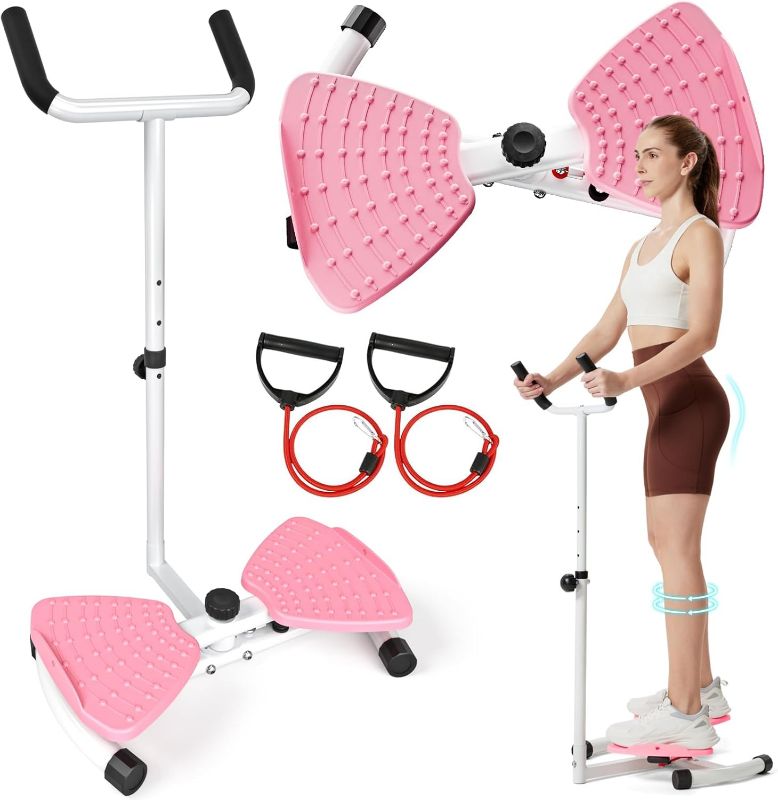 Photo 1 of Freepi Waist Twister Machine Exercise,Ab Workout Equipment With 300lbs,Waist & Abdomen Muscle Home Exercise Equipment,Adjustable Silent Ab Twisting Board for Women Man