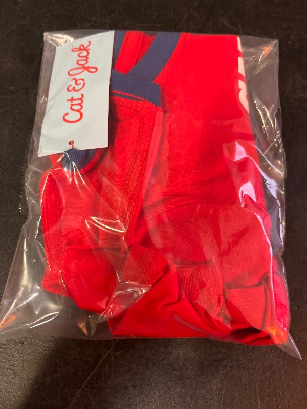 Photo 1 of 4T - Toddler Boys' Short Sleeve Graphic T-Shirt - Cat & Jack™ Red 4T