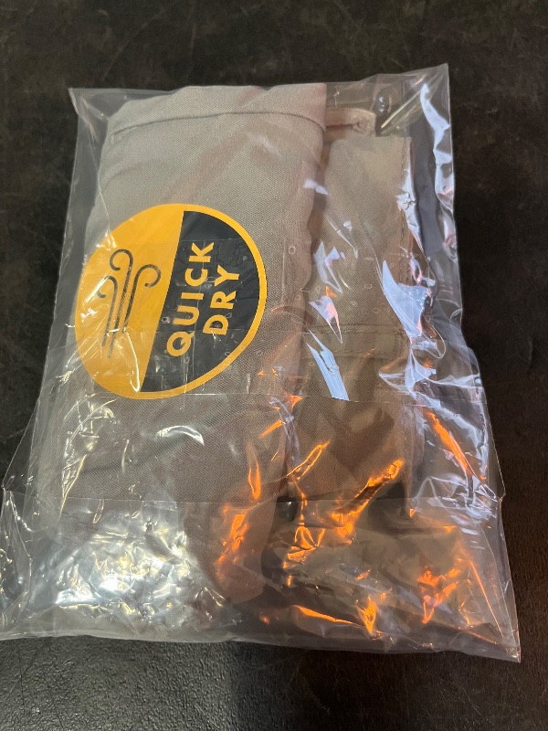 Photo 1 of 2T Toddler Boys' Quick Dry Chino Shorts - Cat & Jack™ Gray 2T: Adjustable Waistband, Mid-Rise, Twill Fabric
