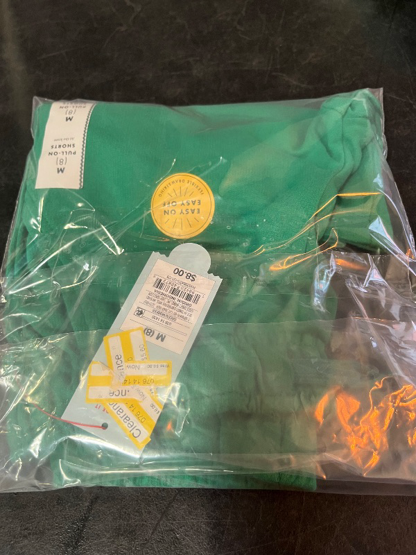 Photo 1 of M Boys' Pull-on Shorts - Cat & Jack™ M: Cotton Blend, Recycled Polyester, Midweight French Terry, 7" Inseam, Drawstring Waist