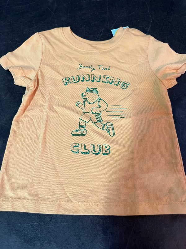 Photo 1 of 18M - Toddler Boys' Short Sleeve Graphic T-Shirt - Cat & Jack™ Yellow 18M