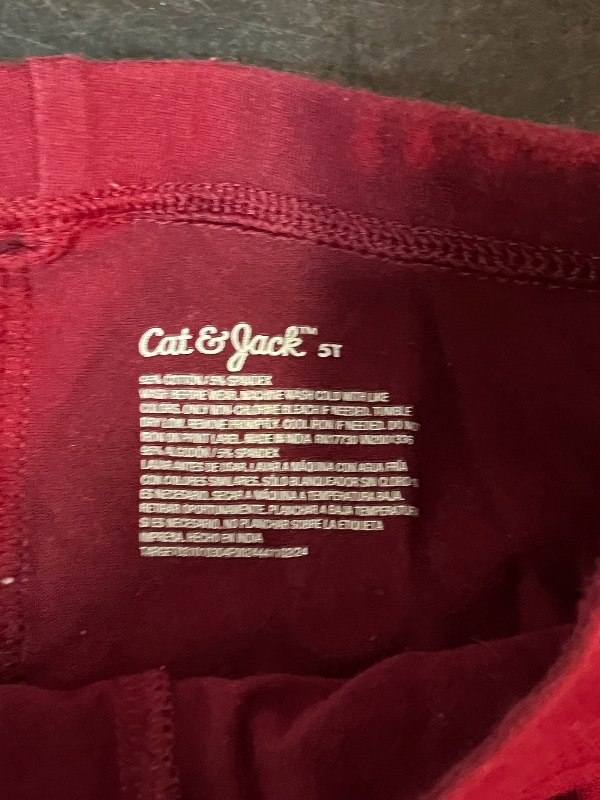 Photo 1 of 5T Girls Kids Cat & Jack Leggings