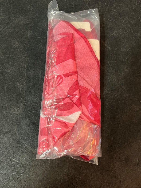 Photo 1 of Silk Hair Scarf with Rubber Band Piece 